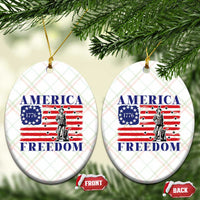 America Freedom 1776 Revolutionary War Ceramic Ornament Minuteman Betsy Ross Flag Patriotic History