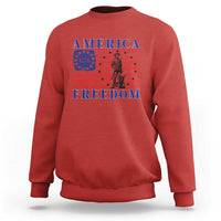 America Freedom 1776 Revolutionary War Sweatshirt Minuteman Betsy Ross Flag Patriotic History
