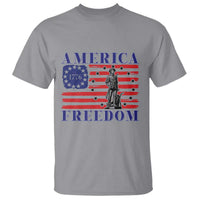 America Freedom 1776 Revolutionary War T Shirt Minuteman Betsy Ross Flag Patriotic History
