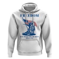 Freedom It’s What We Do Best Since 1776 Hoodie Revolutionary War Patriot Battle Scene