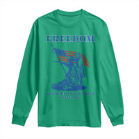 Freedom It’s What We Do Best Since 1776 Long Sleeve Shirt Revolutionary War Patriot Battle Scene