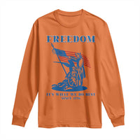 Freedom It’s What We Do Best Since 1776 Long Sleeve Shirt Revolutionary War Patriot Battle Scene