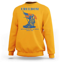 Freedom It’s What We Do Best Since 1776 Sweatshirt Revolutionary War Patriot Battle Scene