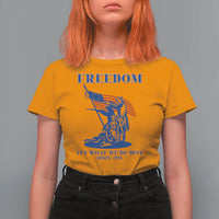 Freedom It’s What We Do Best Since 1776 T Shirt For Women Revolutionary War Patriot Battle Scene