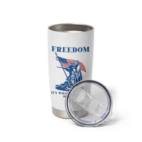 Freedom It’s What We Do Best Since 1776 Tumbler Cup Revolutionary War Patriot Battle Scene
