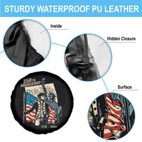 250th Anniversary 1776-2026 We The People Spare Tire Cover George Washington and Statue of Liberty History Pride