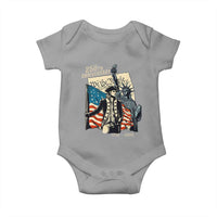 250th Anniversary 1776-2026 We The People Baby Onesie George Washington and Statue of Liberty History Pride