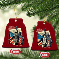250th Anniversary 1776-2026 We The People Ceramic Ornament George Washington and Statue of Liberty History Pride