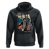 250th Anniversary 1776-2026 We The People Hoodie George Washington and Statue of Liberty History Pride