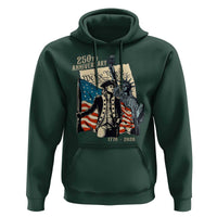 250th Anniversary 1776-2026 We The People Hoodie George Washington and Statue of Liberty History Pride