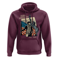 250th Anniversary 1776-2026 We The People Hoodie George Washington and Statue of Liberty History Pride