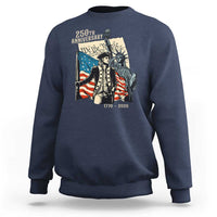 250th Anniversary 1776-2026 We The People Sweatshirt George Washington and Statue of Liberty History Pride