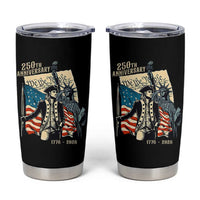 250th Anniversary 1776-2026 We The People Tumbler Cup George Washington and Statue of Liberty History Pride
