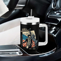 250th Anniversary 1776-2026 We The People Tumbler With Handle George Washington and Statue of Liberty History Pride