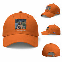 I Live Here Now Funny Doll Face Meme Baseball Lover Baseball Cap Game Day Reaction Sports Fan Gift
