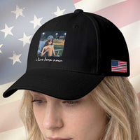 I Live Here Now Funny Doll Face Meme Baseball Lover Baseball Cap Game Day Reaction Sports Fan Gift