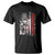 Firefighter T Shirt Firefighter Fireman American Flag Thin Red Line Firefighter - Wonder Print Shop