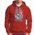 Funny Fishing Hoodie Fishing American Flag Vintage USA Bass Fisherman Gift - Wonder Print Shop