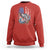 Funny Fishing Sweatshirt Fishing American Flag Vintage USA Bass Fisherman Gift - Wonder Print Shop