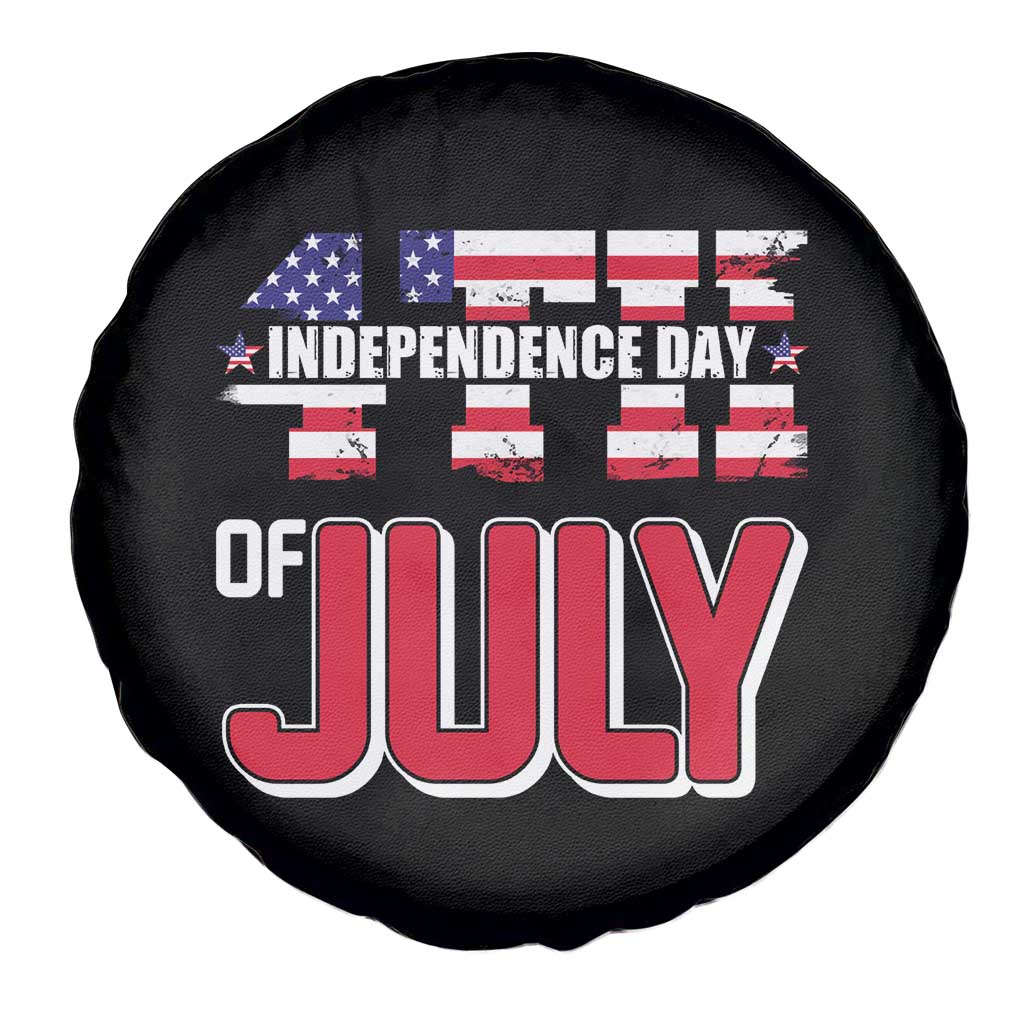 Happy 4th of July Spare Tire Cover American Independence Day