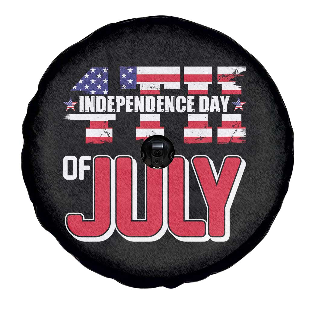 Happy 4th of July Spare Tire Cover American Independence Day