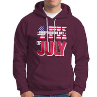 4th of July Hoodie Happy 4th Of July Independence Day American Kid Women Men - Wonder Print Shop