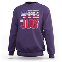 4th of July Sweatshirt Happy 4th Of July Independence Day American Kid Women Men - Wonder Print Shop