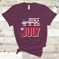 4th of July T Shirt Happy 4th Of July Independence Day American Kid Women Men - Wonder Print Shop
