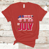 4th of July T Shirt Happy 4th Of July Independence Day American Kid Women Men - Wonder Print Shop