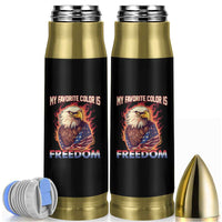 Patriotic American Eagle Bullet Tumbler My Favorite Color Is Freedom US Pride 4th of July