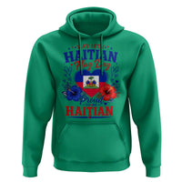 May 18th Haitian Flag Day Floral Hibiscus Hoodie Proud To Be Haitian Heritage Pride
