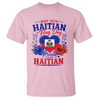 May 18th Haitian Flag Day Floral Hibiscus T Shirt Proud To Be Haitian Heritage Pride