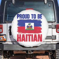 Proud To Be Haitian Spare Tire Cover Haiti Flag Heritage Pride