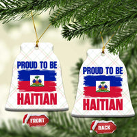 Proud To Be Haitian Ceramic Ornament Haiti Flag Heritage Pride