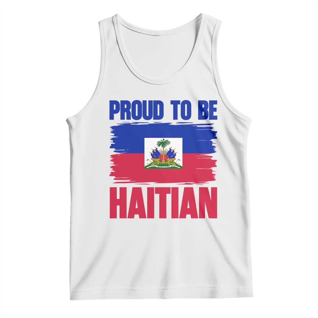 Proud To Be Haitian Tank Top Haiti Flag Heritage Pride