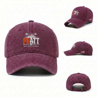 Pratt for Mayor of Los Angeles Retro Skyline Graphic Washed Cotton Baseball Cap Support Local Leadership LA City California Pride