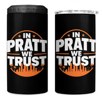 In Pratt We Trust Los Angeles Skyline Graphic 4 in 1 Can Cooler Tumbler Patriotic LA City California Pride Local Leadership