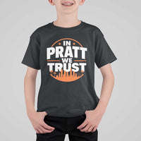 In Pratt We Trust Los Angeles Skyline Graphic T Shirt For Kid Patriotic LA City California Pride Local Leadership