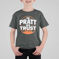 In Pratt We Trust Los Angeles Skyline Graphic T Shirt For Kid Patriotic LA City California Pride Local Leadership