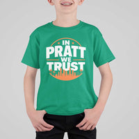 In Pratt We Trust Los Angeles Skyline Graphic T Shirt For Kid Patriotic LA City California Pride Local Leadership
