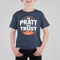 In Pratt We Trust Los Angeles Skyline Graphic T Shirt For Kid Patriotic LA City California Pride Local Leadership