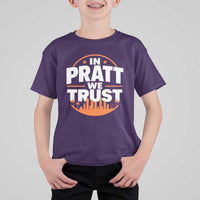 In Pratt We Trust Los Angeles Skyline Graphic T Shirt For Kid Patriotic LA City California Pride Local Leadership
