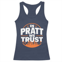 In Pratt We Trust Los Angeles Skyline Graphic Racerback Tank Top Patriotic LA City California Pride Local Leadership