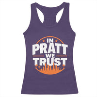 In Pratt We Trust Los Angeles Skyline Graphic Racerback Tank Top Patriotic LA City California Pride Local Leadership
