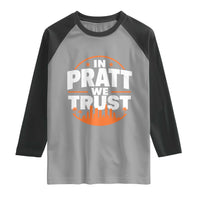 In Pratt We Trust Los Angeles Skyline Graphic Raglan Shirt Patriotic LA City California Pride Local Leadership