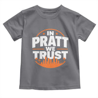 In Pratt We Trust Los Angeles Skyline Graphic Toddler T Shirt Patriotic LA City California Pride Local Leadership