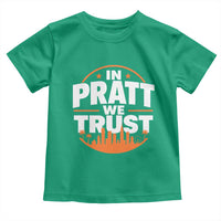 In Pratt We Trust Los Angeles Skyline Graphic Toddler T Shirt Patriotic LA City California Pride Local Leadership