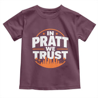 In Pratt We Trust Los Angeles Skyline Graphic Toddler T Shirt Patriotic LA City California Pride Local Leadership