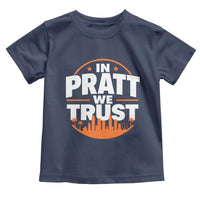 In Pratt We Trust Los Angeles Skyline Graphic Toddler T Shirt Patriotic LA City California Pride Local Leadership