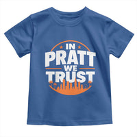 In Pratt We Trust Los Angeles Skyline Graphic Toddler T Shirt Patriotic LA City California Pride Local Leadership